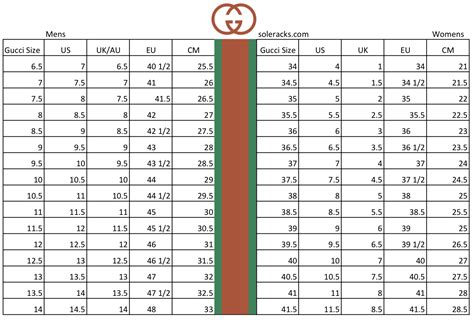 taglie gucci conversione|gucci size chart.